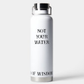 Thor銅真空絶縁ボトル ウォーターボトル (背面)