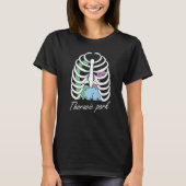 Thoracic Park Nursing Student  Dinosaur Nurse Squa Tシャツ (正面)