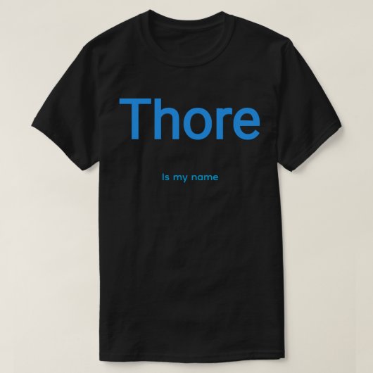 Thore Tシャツ (デザイン正面)