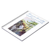 Thoreauのインスピレーションの引用文の芸術のノート ノートブック (左側)