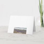 Thoreauの引用文の卒業のカード木 カード (裏面)