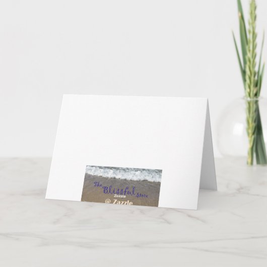 Thoreauの引用文の卒業のカード木 カード (裏面)