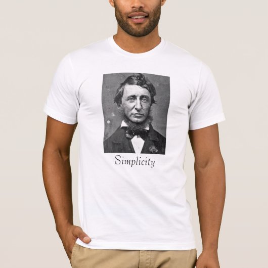 Thoreau Tシャツ (正面)
