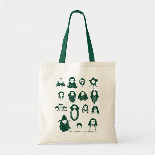 THORIN OAKENSHIELD™と会社毛髪 トートバッグ (正面)