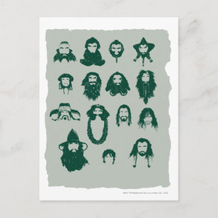 THORIN OAKENSHIELD™と会社毛髪 ポストカード