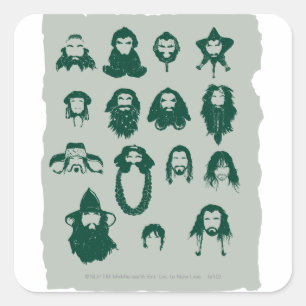 THORIN OAKENSHIELD™と社髪 スクエアシール