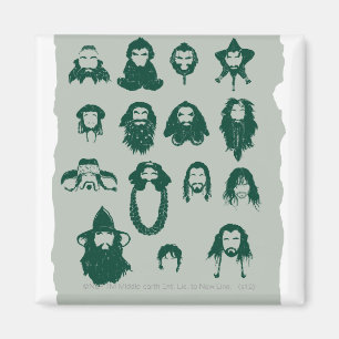 THORIN OAKENSHIELD™と社髪 マグネット