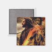THORIN OAKENSHIELD™とEreborのBILBO BAGGINS™ マグネット (正面/裏面)