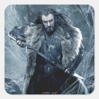 THORIN OAKENSHIELD™キャラクターポスター3 スクエアシール