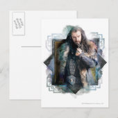 THORIN OAKENSHIELD™キャラクター ポストカード (正面/裏面)