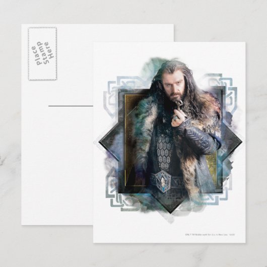 THORIN OAKENSHIELD™キャラクター ポストカード (正面/裏面)