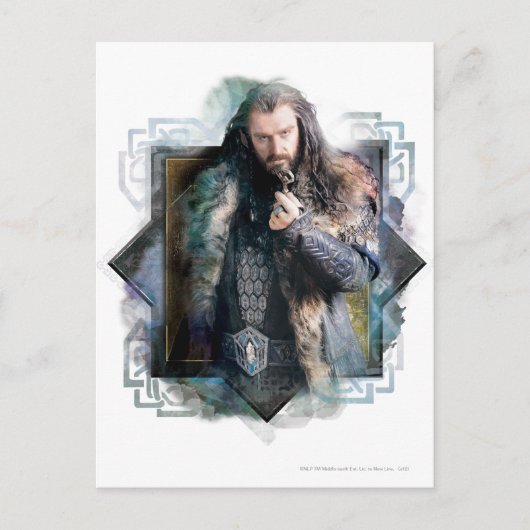 THORIN OAKENSHIELD™キャラクター ポストカード (正面)