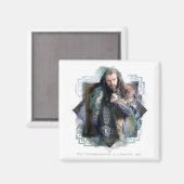 THORIN OAKENSHIELD™キャラクター マグネット (正面/裏面)