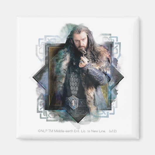 THORIN OAKENSHIELD™キャラクター マグネット (正面)