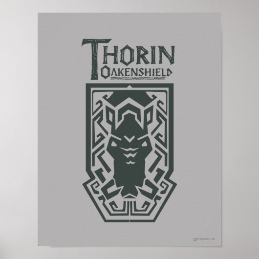 THORIN OAKENSHIELD™シールドシンボル ポスター (正面)