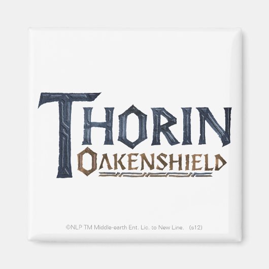 THORIN OAKENSHIELD™ロゴブルー マグネット (正面)