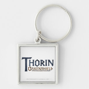 THORIN OAKENSHIELD™ロゴ青 キーホルダー