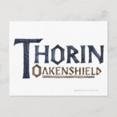THORIN OAKENSHIELD™ロゴ青 ポストカード (正面)