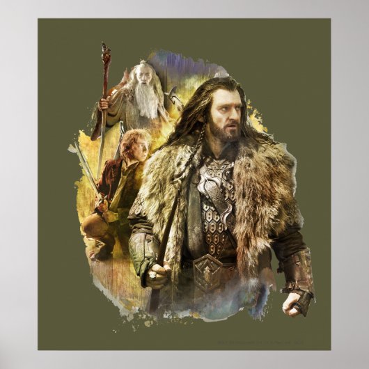 THORIN OAKENSHIELD™, BILBO BAGGINS™, GANDALF ポスター (正面)