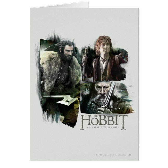 THORIN OAKENSHIELD™、BILBO BAGGINS™、Gandalf Art (正面)