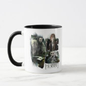 THORIN OAKENSHIELD™、BILBO BAGGINS™、Gandalf Art マグカップ (左)