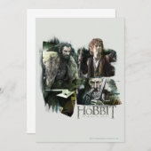 THORIN OAKENSHIELD™、BILBO BAGGINS™、Gandalf Art 招待状 (正面/裏面)