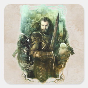 THORIN OAKENSHIELD™、Dwalin、およびBalin Graphic スクエアシール