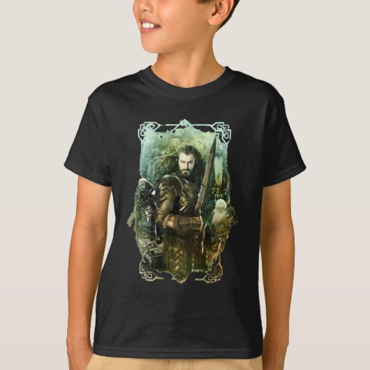 THORIN OAKENSHIELD™、Dwalin、およびBalin Graphic Tシャツ (正面)