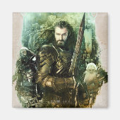THORIN OAKENSHIELD™、Dwalin、Balinグラフィック マグネット (正面)
