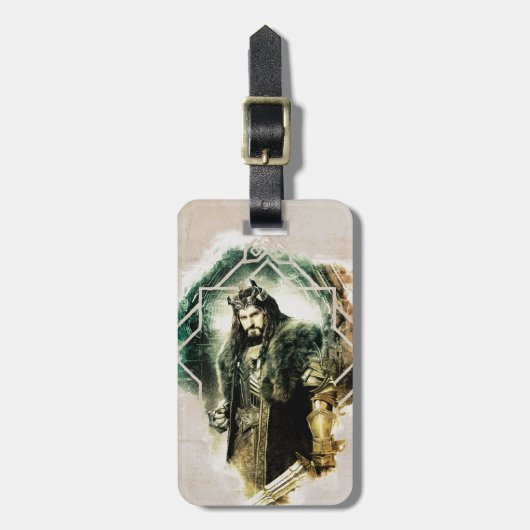 THORIN OAKENSHIELD™ - King Under The Mountain ラゲッジタグ (正面縦)