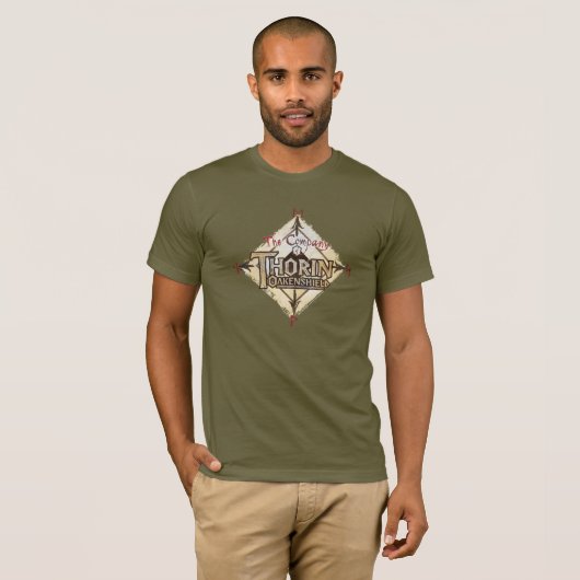 THORIN OAKENSHIELD™ Name Brown Tシャツ (正面フル)