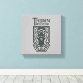 THORIN OAKENSHIELD™ Shield Symbol キャンバスプリント (インサイチュ (ウッドフロア))