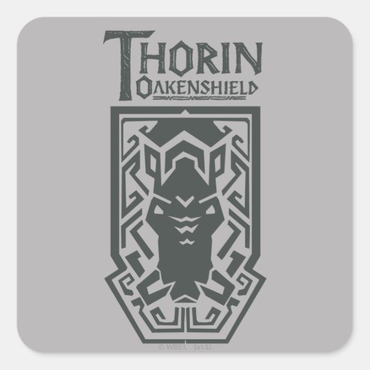 THORIN OAKENSHIELD™ Shield Symbol スクエアシール (正面)