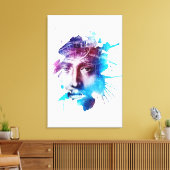 Thorn Crown Jesus Christ Passion Abstract art キャンバスプリント (インサイチュ (リビング))