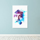 Thorn Crown Jesus Christ Passion Abstract art キャンバスプリント (インサイチュ (ウッドフロア))