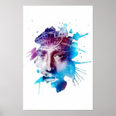 Thorn Crown Jesus Christ Passion Abstract art ポスター (正面)