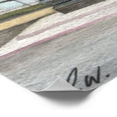 Thornaby 5ランプとトラム – POSTER ポスター (角)