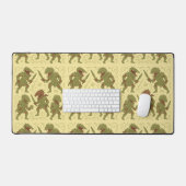 Thorned Sword Plant Art デスクマット (キーボード&マウス)