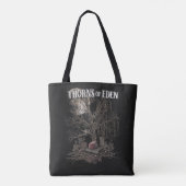 Thorns of Eden - Gothic Streetwear Design トートバッグ (裏面)