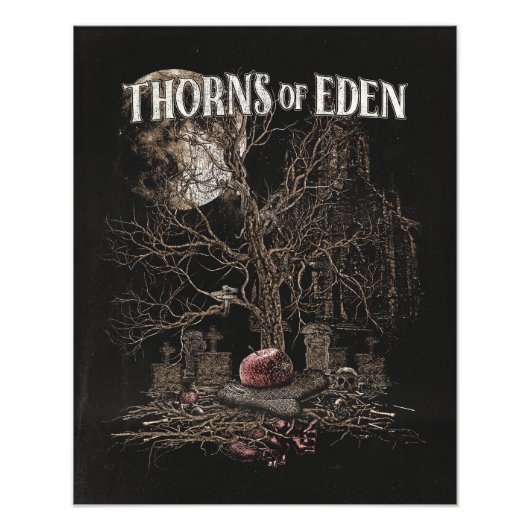 Thorns of Eden - Gothic Streetwear Design フォトプリント (正面)