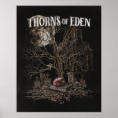 Thorns of Eden - Gothic Streetwear Design ポスター (正面)
