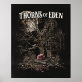 Thorns of Eden - Gothic Streetwear Design ポスター