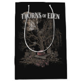 Thorns of Eden - Gothic Streetwear Design ミディアムペーパーバッグ (正面)