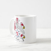 Thorpの家紋 コーヒーマグカップ (正面左)