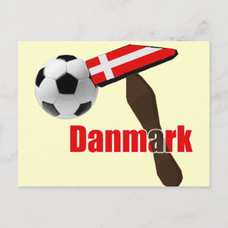 Thors Hammer Danmark Dynamite Fodbold 2014 ポストカード