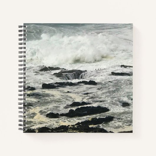 Thor's Well, Cape Permo, Oregon Coast ノートブック (正面)