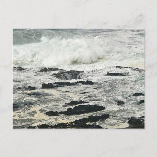 Thor's Well, Cape Permo, Oregon Coast ポストカード (正面)