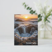 Thor's Well Oregon Coast ポストカード (スタンド正面)