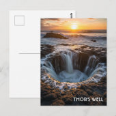 Thor's Well Oregon Coast ポストカード (正面/裏面)