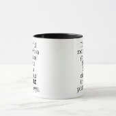 Those Are Your Monkeys Funny Saying Coffee Mug マグカップ (中央)